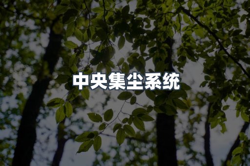 中央集尘系统